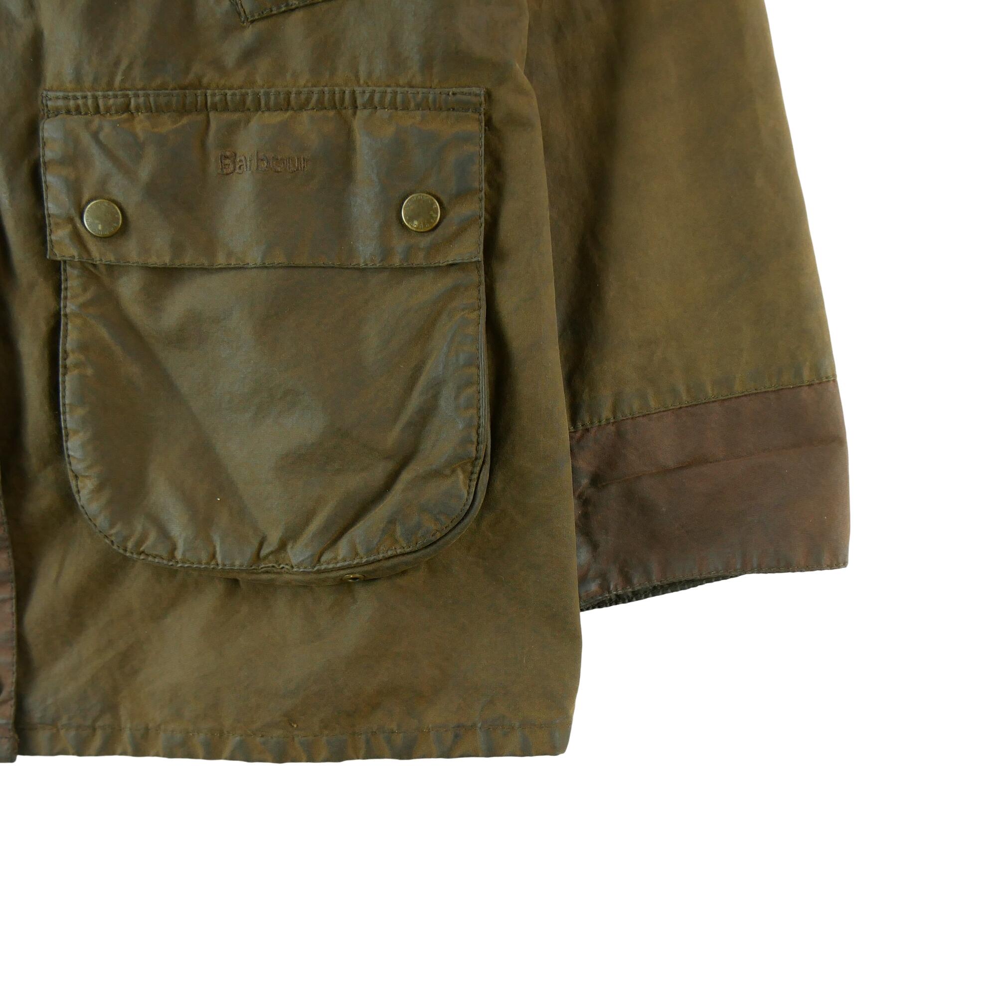 Second hand - Parka uomo Barbour Bedale cerato - Stato buono 5/7