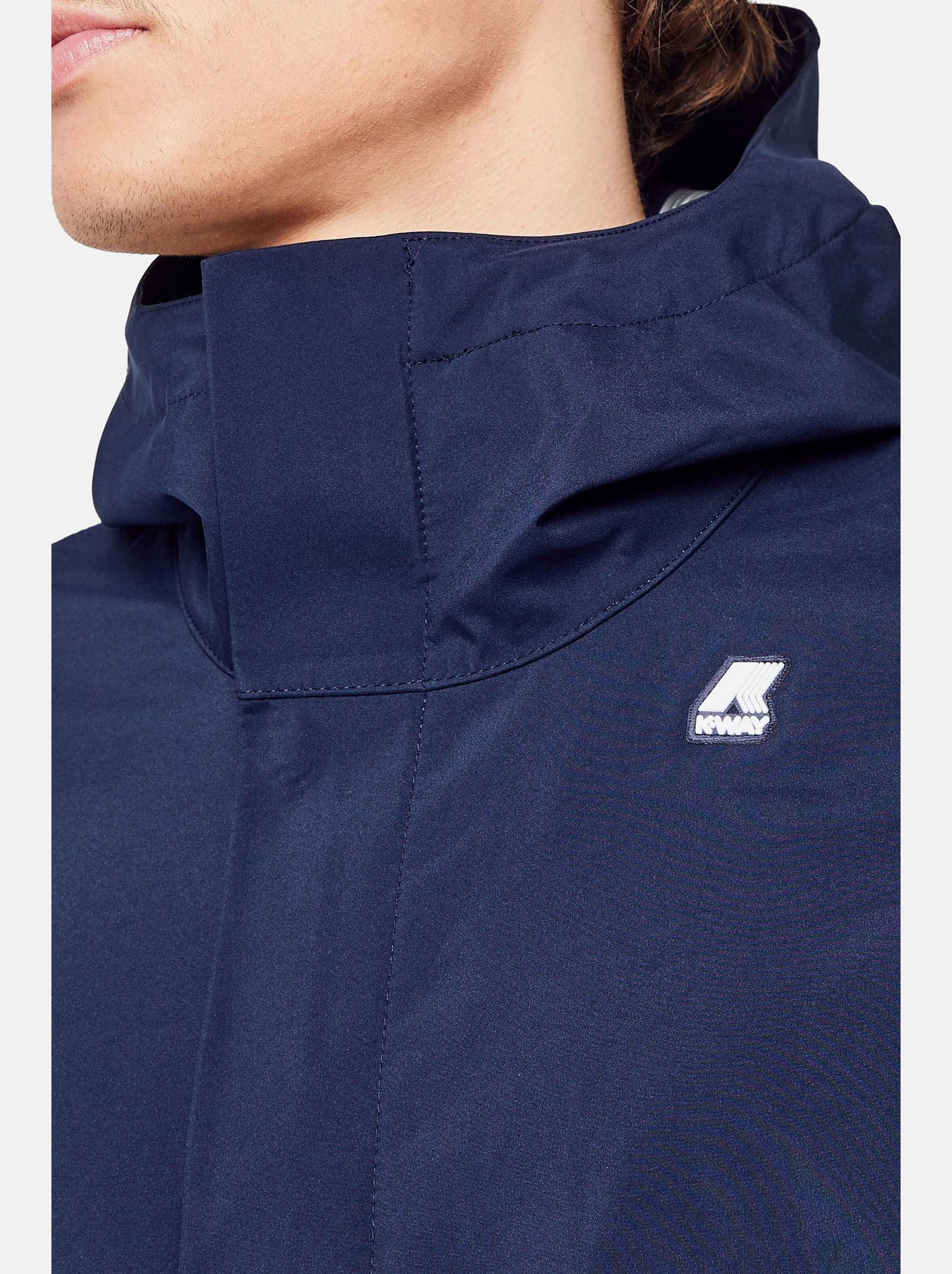 Parka K-WAY Thomas Bonded A2b Blue Depht 2/4