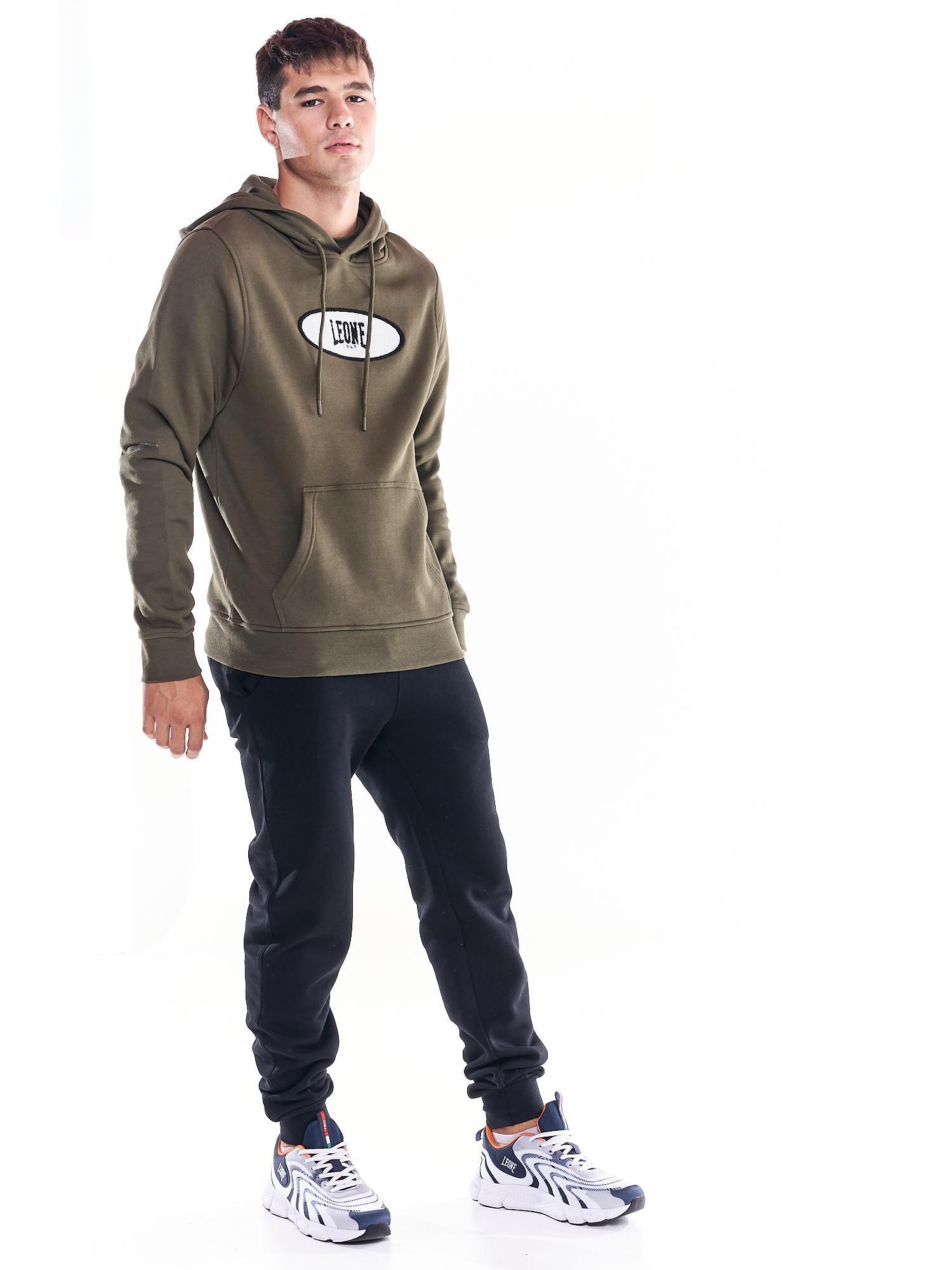 Felpa da uomo con cappuccio e stampa logo Earth Tones 3/6