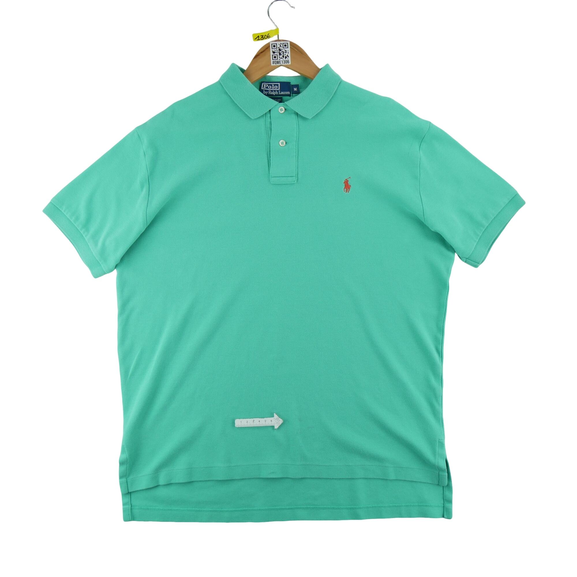 Second hand - Polo maniche corte uomo Polo Ralph Lauren turchese - Stato buono 5/7