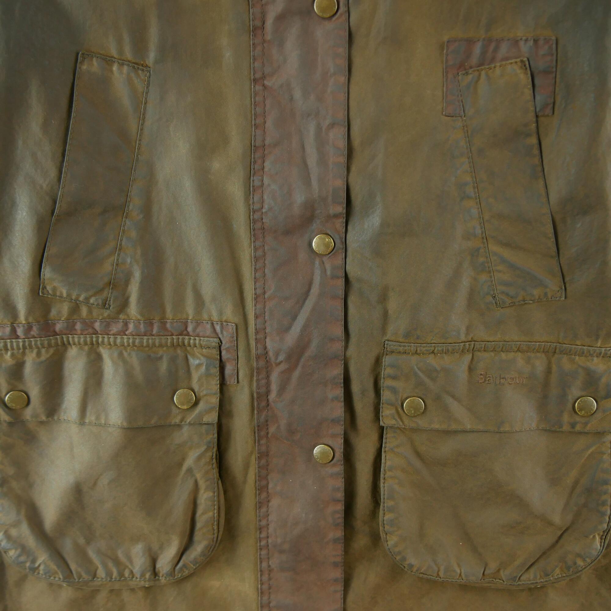 Second hand - Parka uomo Barbour Bedale cerato - Stato buono 4/7
