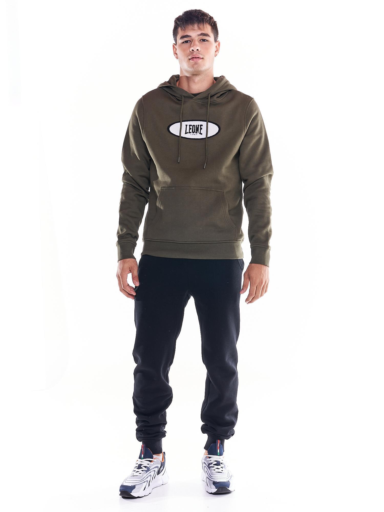 Felpa da uomo con cappuccio e stampa logo Earth Tones 2/6