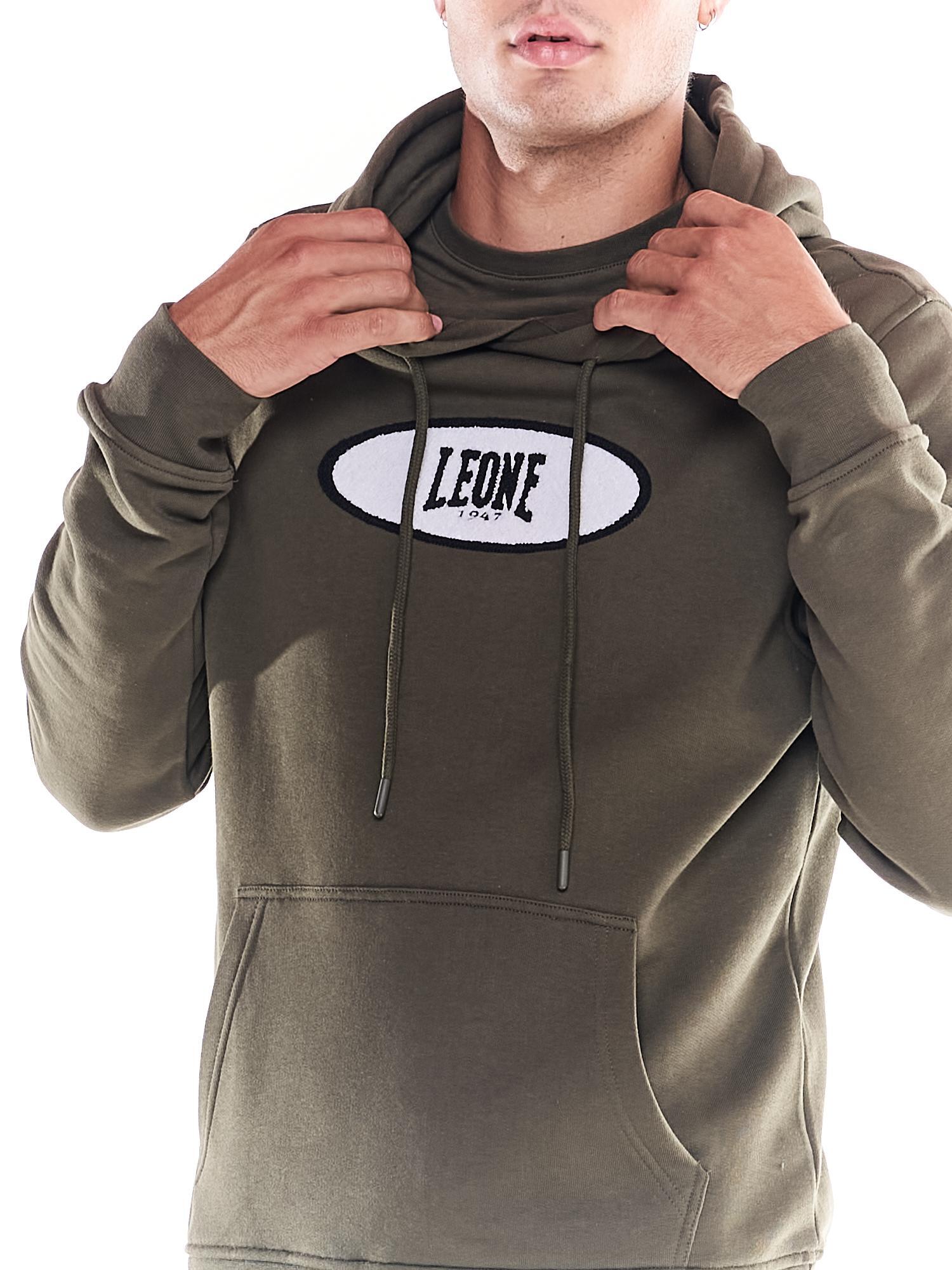 Felpa da uomo con cappuccio e stampa logo Earth Tones 5/6