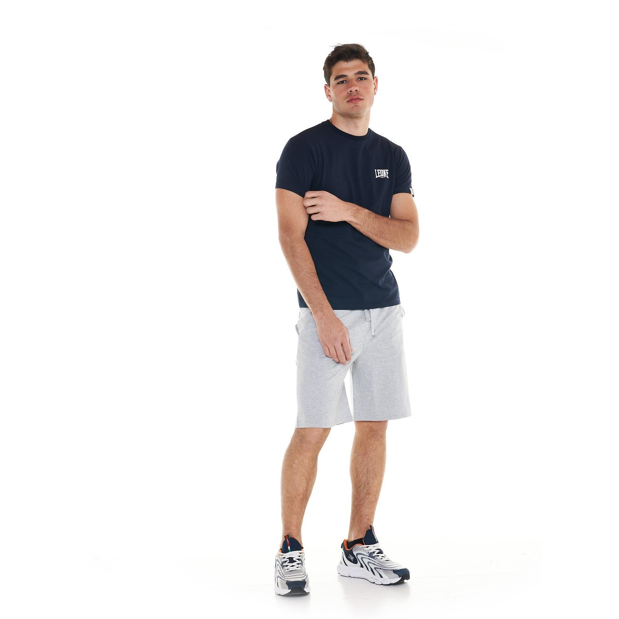 Leone Basic katoenen T-shirt met korte mouwen voor heren 2/5