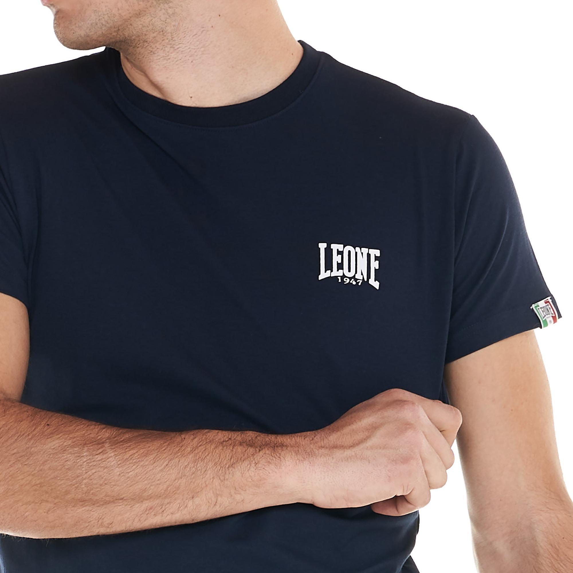 Leone Basic katoenen T-shirt met korte mouwen voor heren 5/5