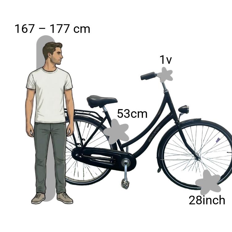Bicicleta usada Sparta 2/4