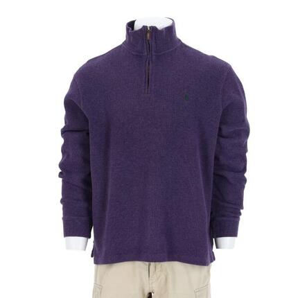 Seconde vie - Pull Homme col camionneur quarter-zip - Excellent