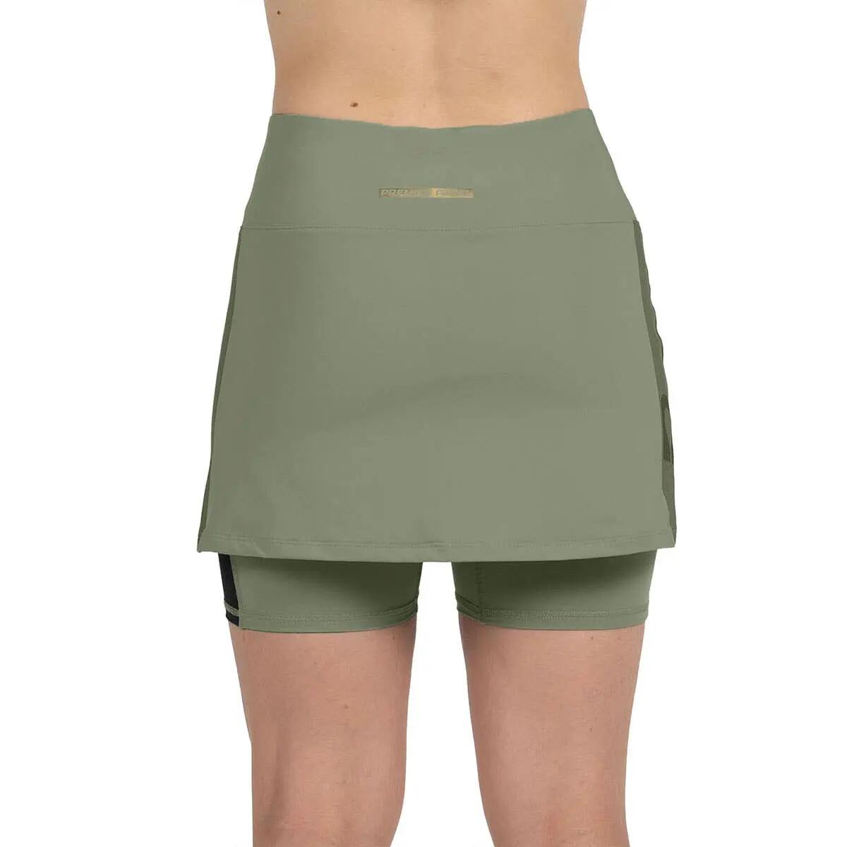 FALDA BULLPADEL PORTOA 015 KAKI MUJER XS 4/4