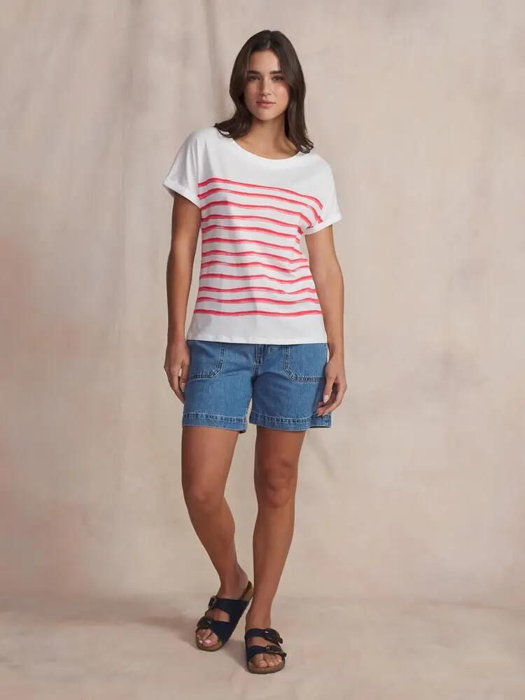 T-shirt manches courtes Femme OXANATEE Hibiscus 3/5