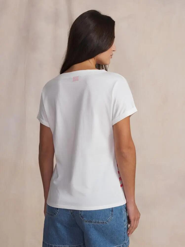 T-shirt manches courtes Femme OXANATEE Hibiscus 2/5