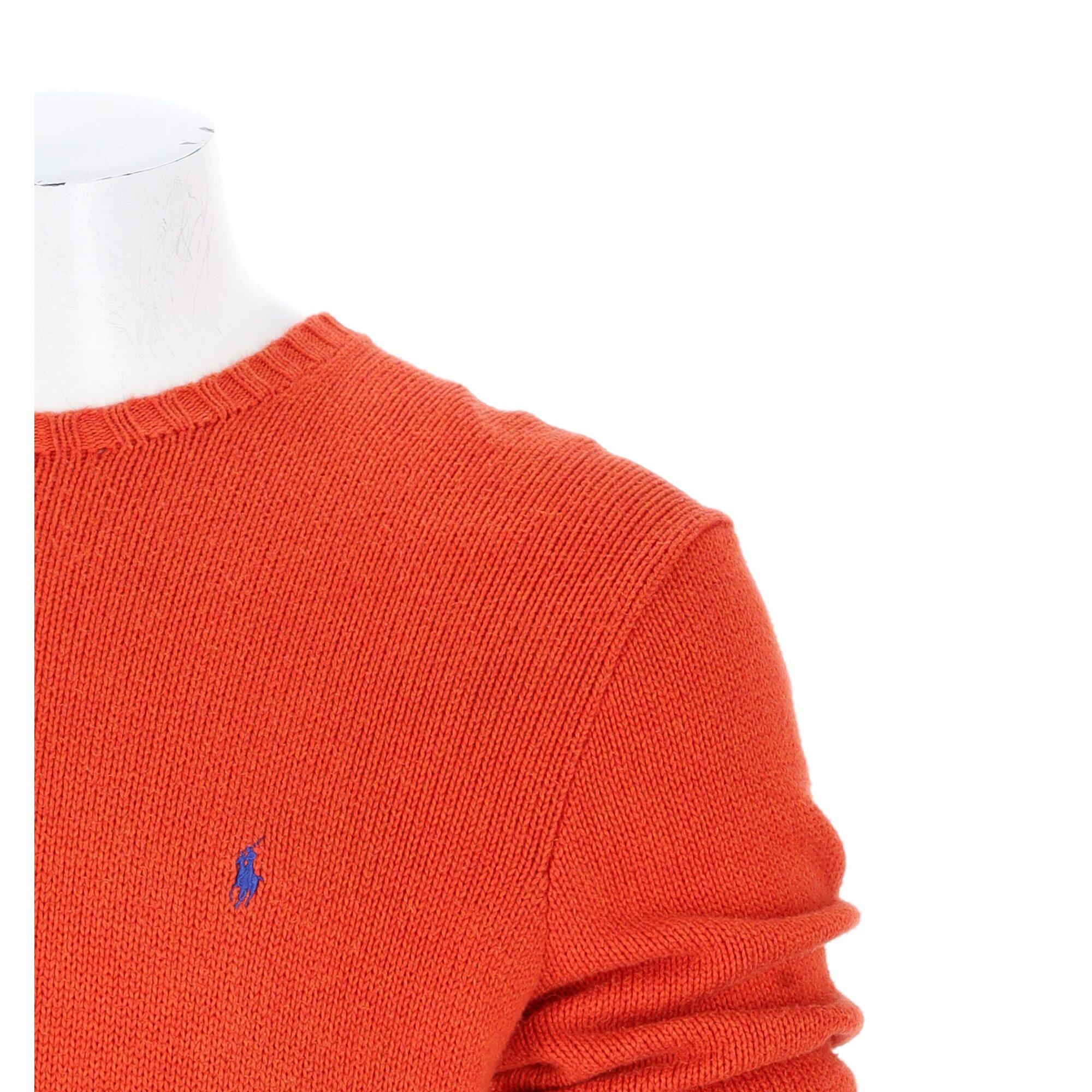 Tweedehands - Polo Ralph Lauren heren trui met ronde hals - Zeer goede staat 6/7