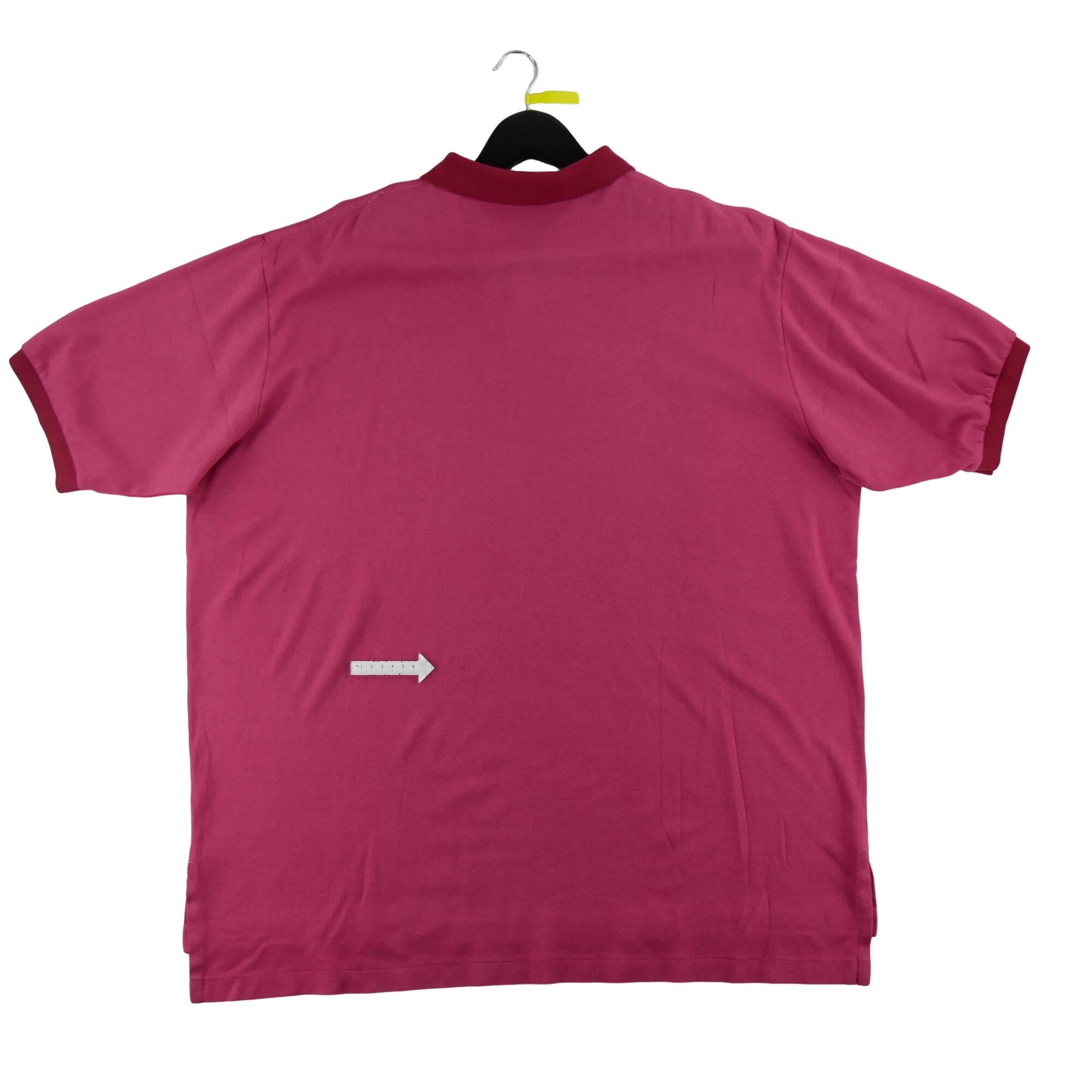 Tweedehands - Polo Ralph Lauren herenshirt korte mouw rood - Goede staat 6/7