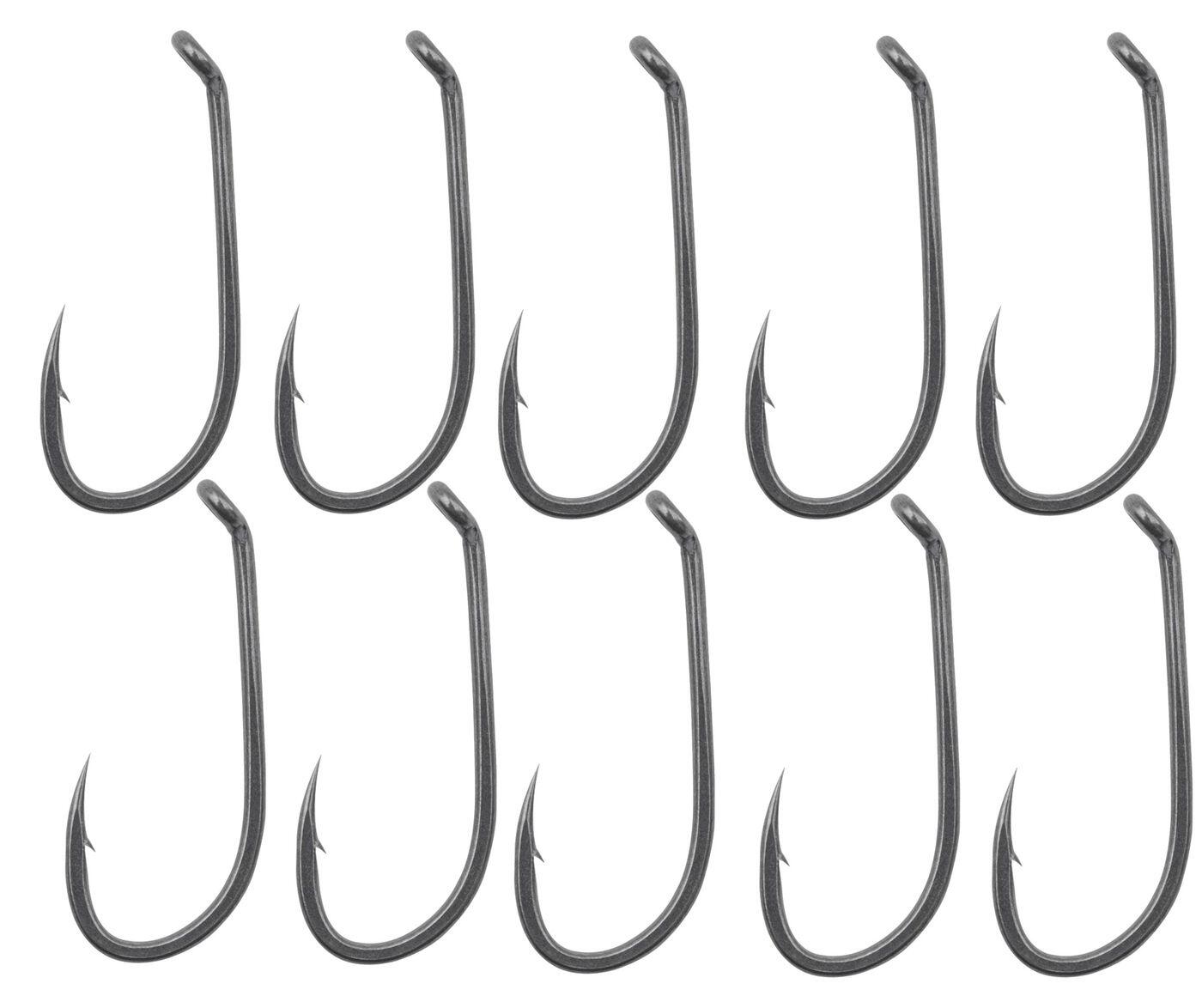 Korda Ganci Longshank Beaked Barbed - 10 Ganci per Carpfishing 1/1