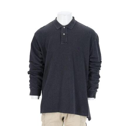 Seconde vie - Polo manches longues Homme Gris - Excellent