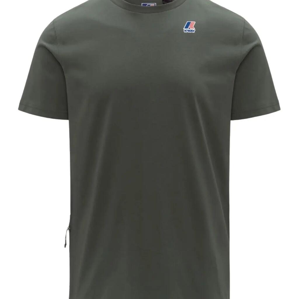 K-WAY unisex T-shirt Leonide camouflage, size L
