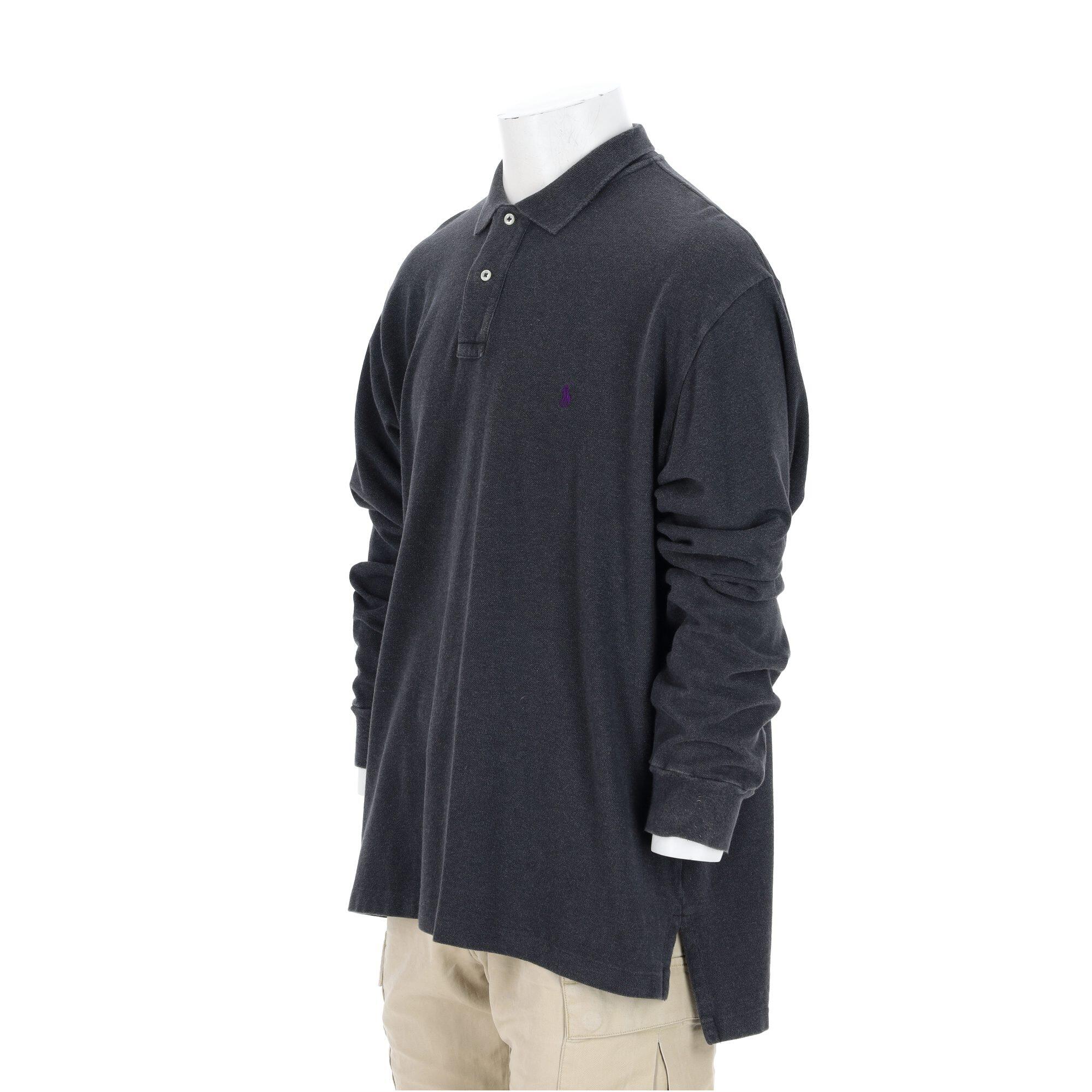 Tweedehands - Polo Ralph Lauren heren lange mouwen grijs - Als nieuw 4/7
