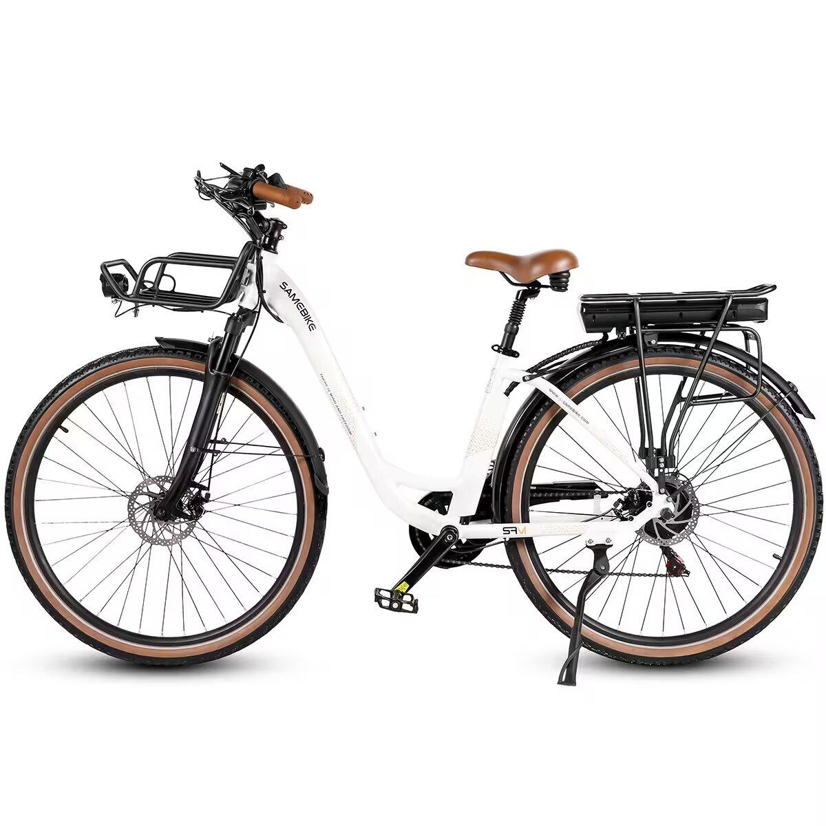 Bici Elettrica RS-A07 28" Batteria 36V 13Ah 80km Città Donna Shimano 7 Marce 3/7