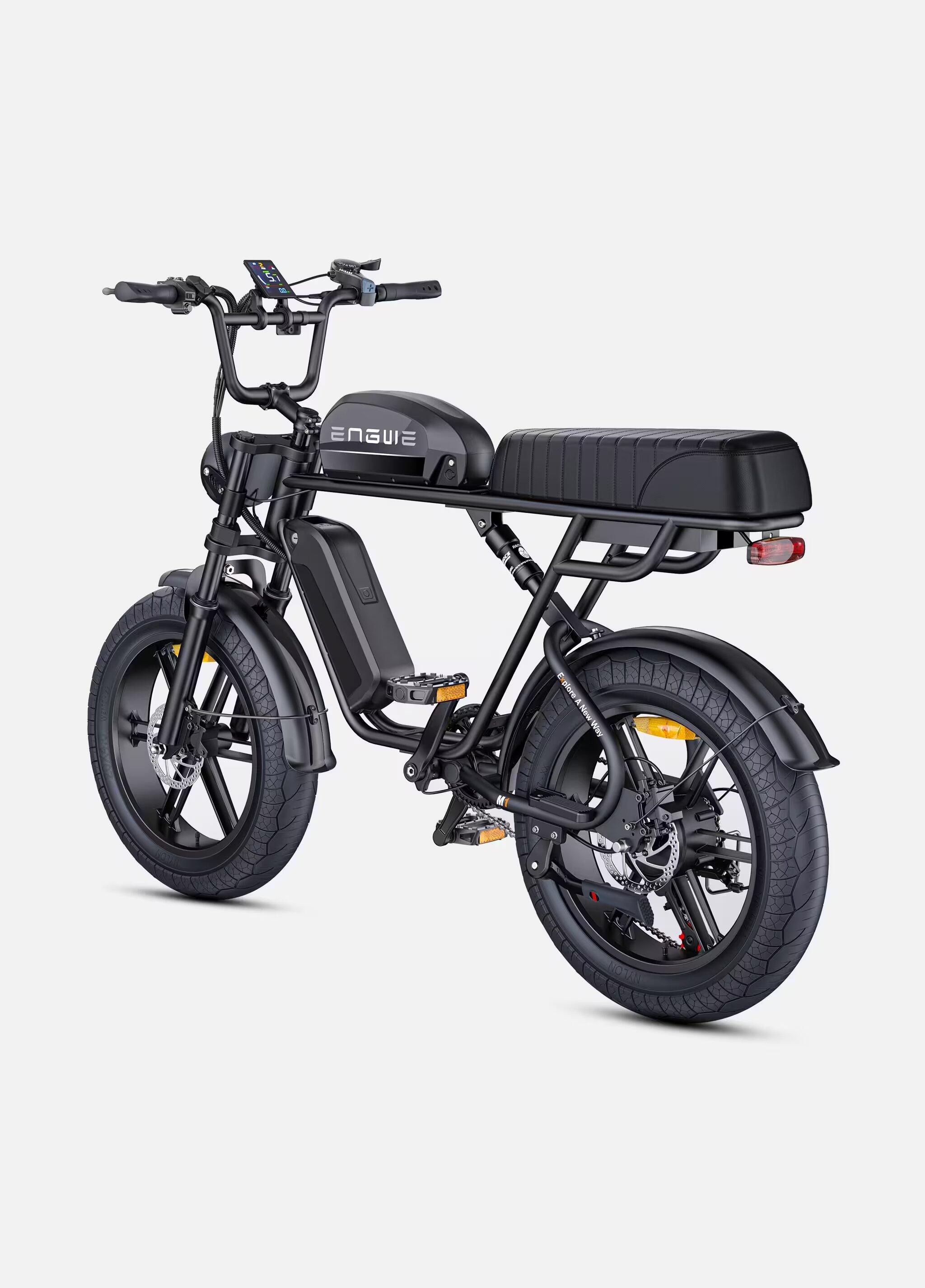 Bici Elettrica M1 48V 28.6Ah Doppia Batteria 170km Fat 20x4 Idraulico 2/4