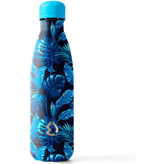 Gourde Térmica Tropical Water Revolution en acier inoxydable Bleu 0,5 L
