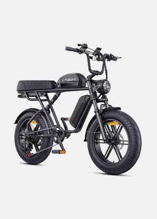 Elektrische Fiets M1 48V 28.6Ah Dubbele Accu 170km 20x4 Fat Hydraulisch