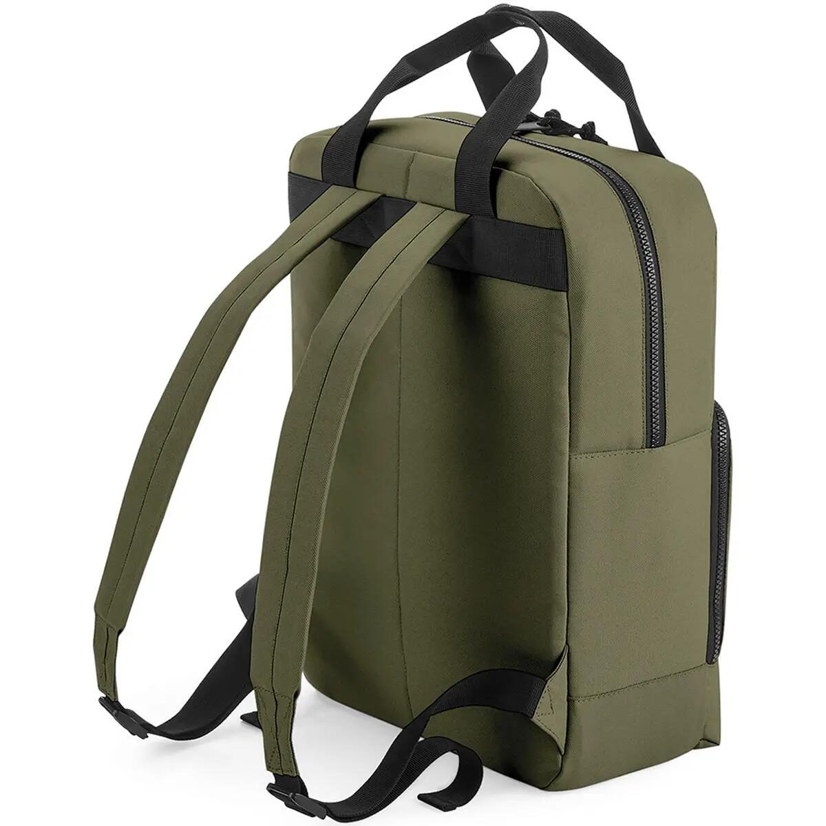 BagBase Recycelter Kühlrucksack - Militärgrün 3/6