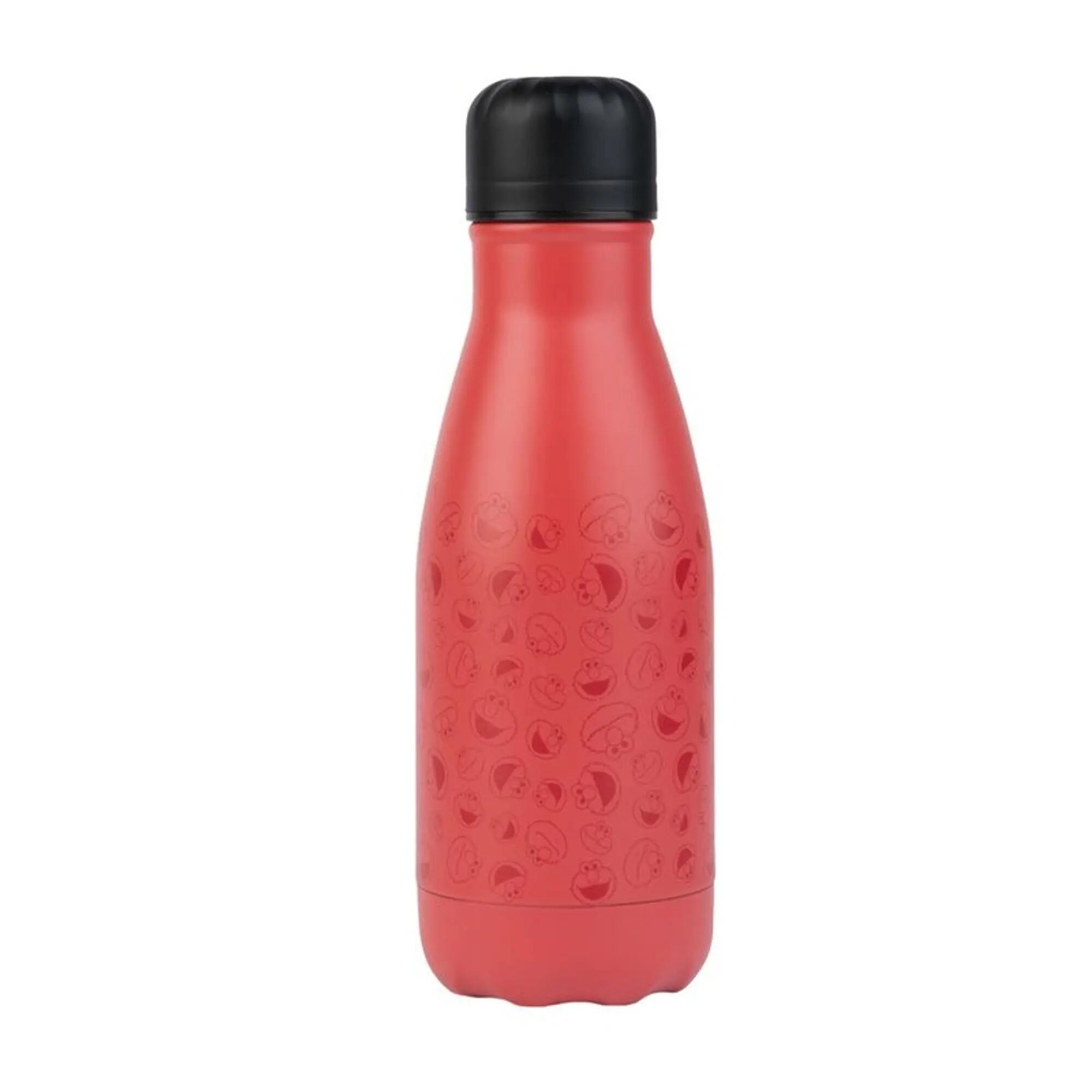 Botella Infantil de Acero Inoxidable Elmo Barrio Sésamo Roja 0,25 L 2/4