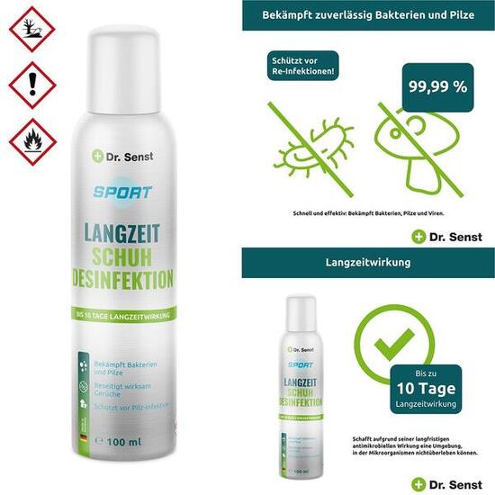 Langzeit Schuhdesinfektion Spray