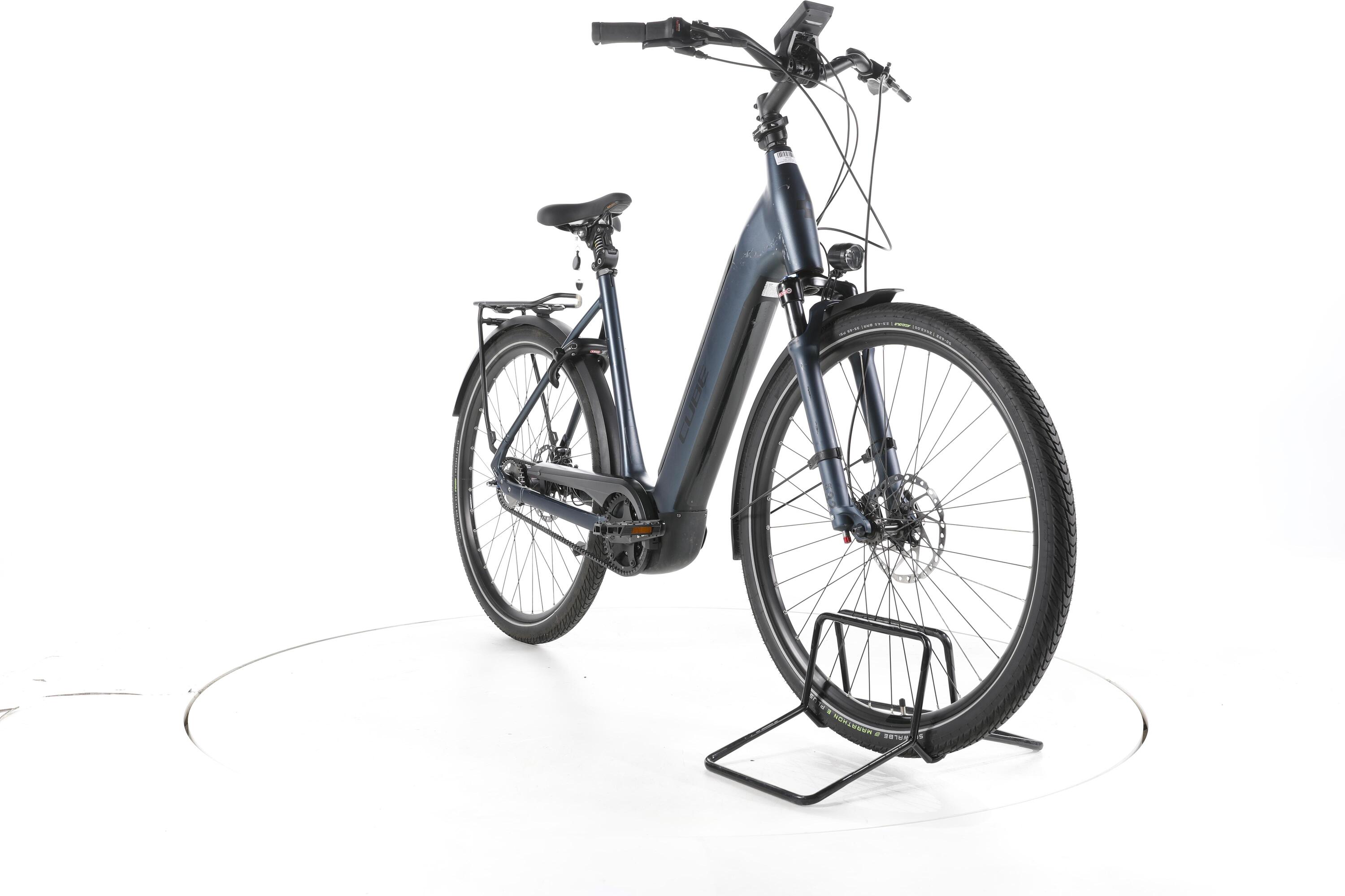 Segunda vida - Cube Supreme Hybrid SLT City E-Bike Degrau baixo - Bom Estado 3/7