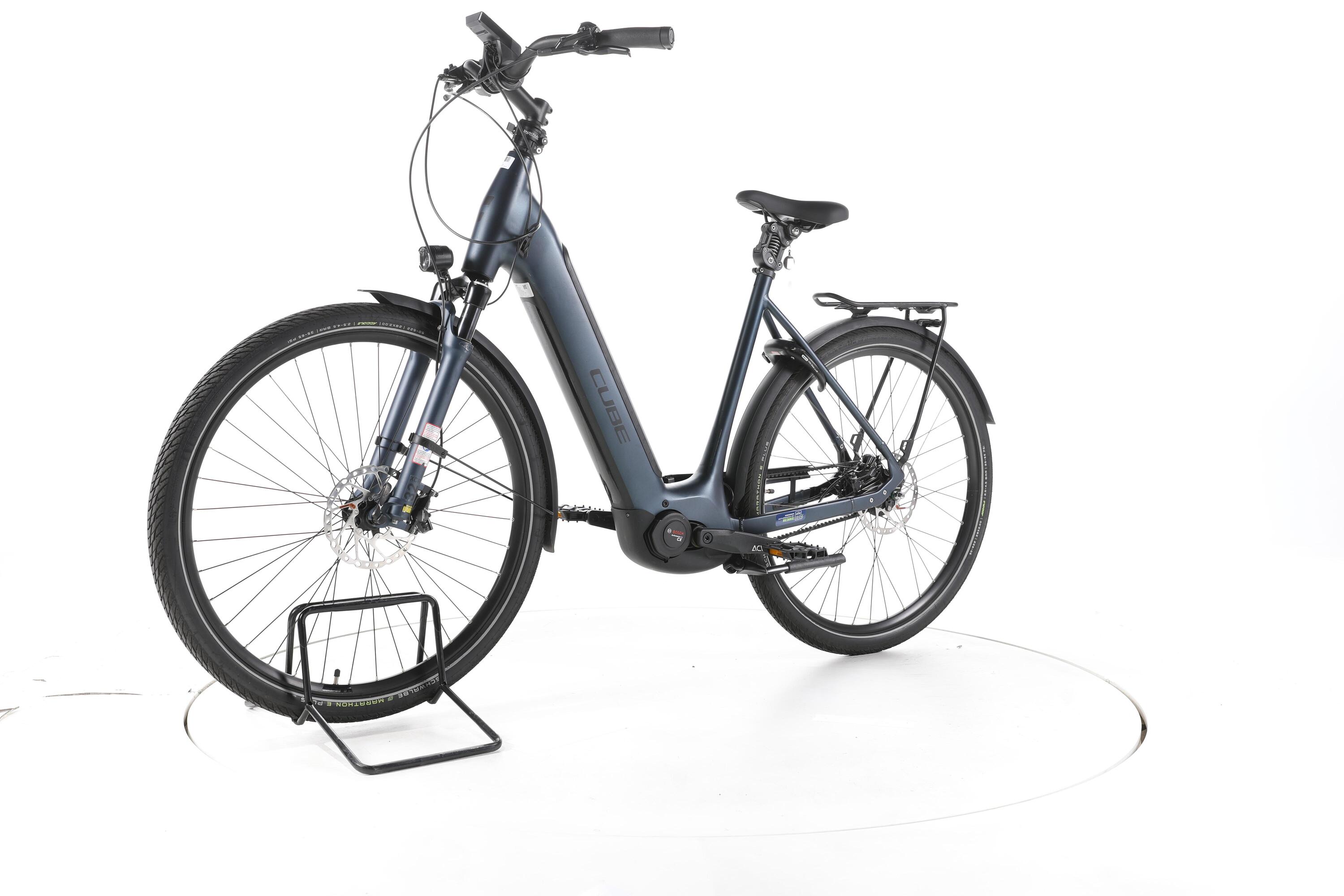 Segunda vida - Cube Supreme Hybrid SLT City E-Bike Degrau baixo - Bom Estado 5/7