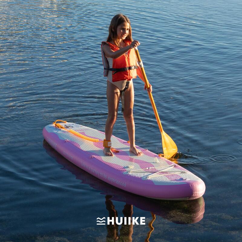 Placă SUP Gonflabilă pentru Copii 8’7” cu Accesorii, Până la 80 kg, Pink