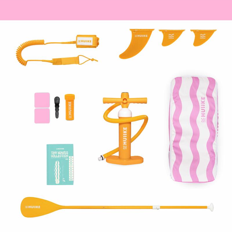 Placă SUP Gonflabilă pentru Copii 8’7” cu Accesorii, Până la 80 kg, Pink