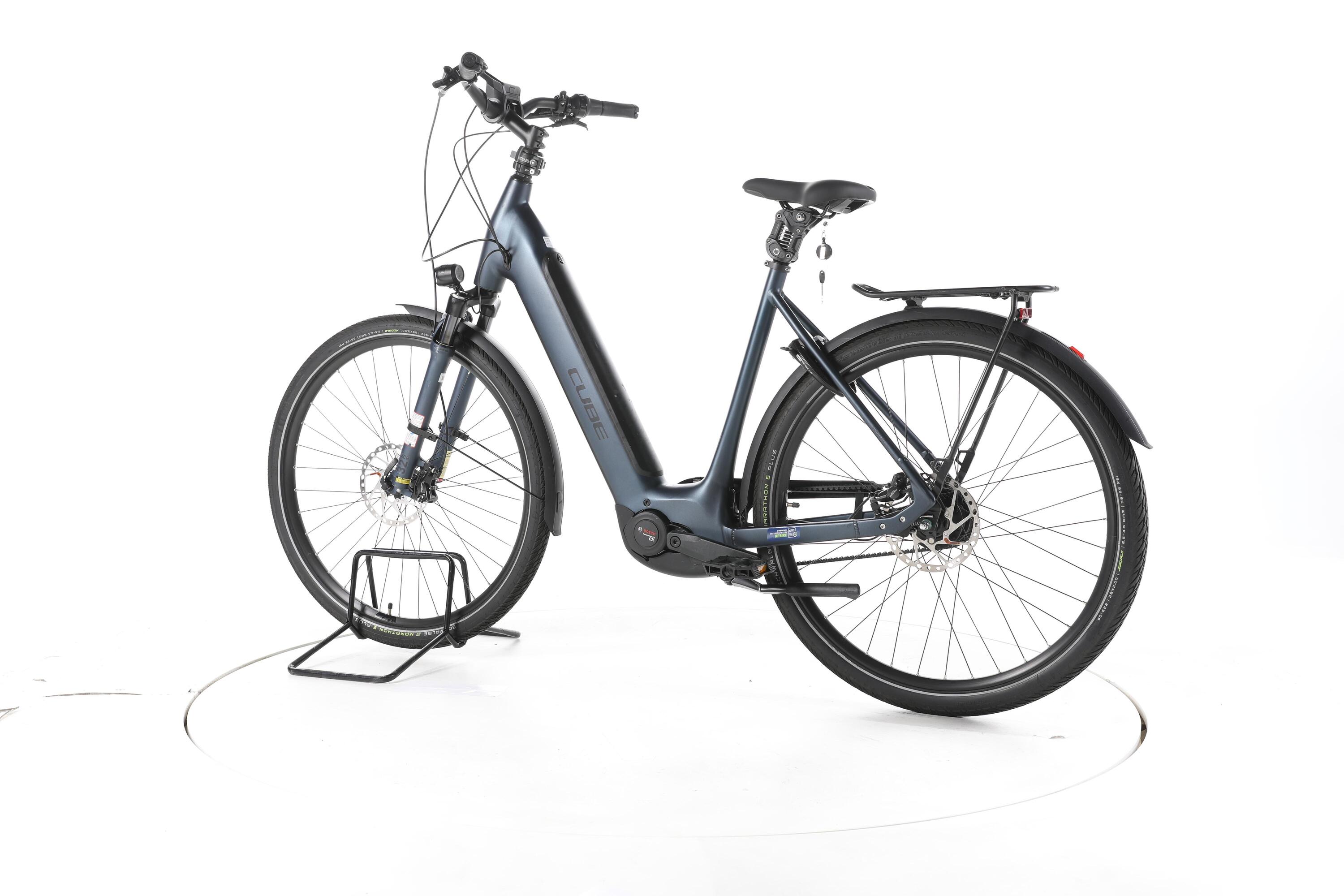 Segunda vida - Cube Supreme Hybrid SLT City E-Bike Degrau baixo - Bom Estado 7/7