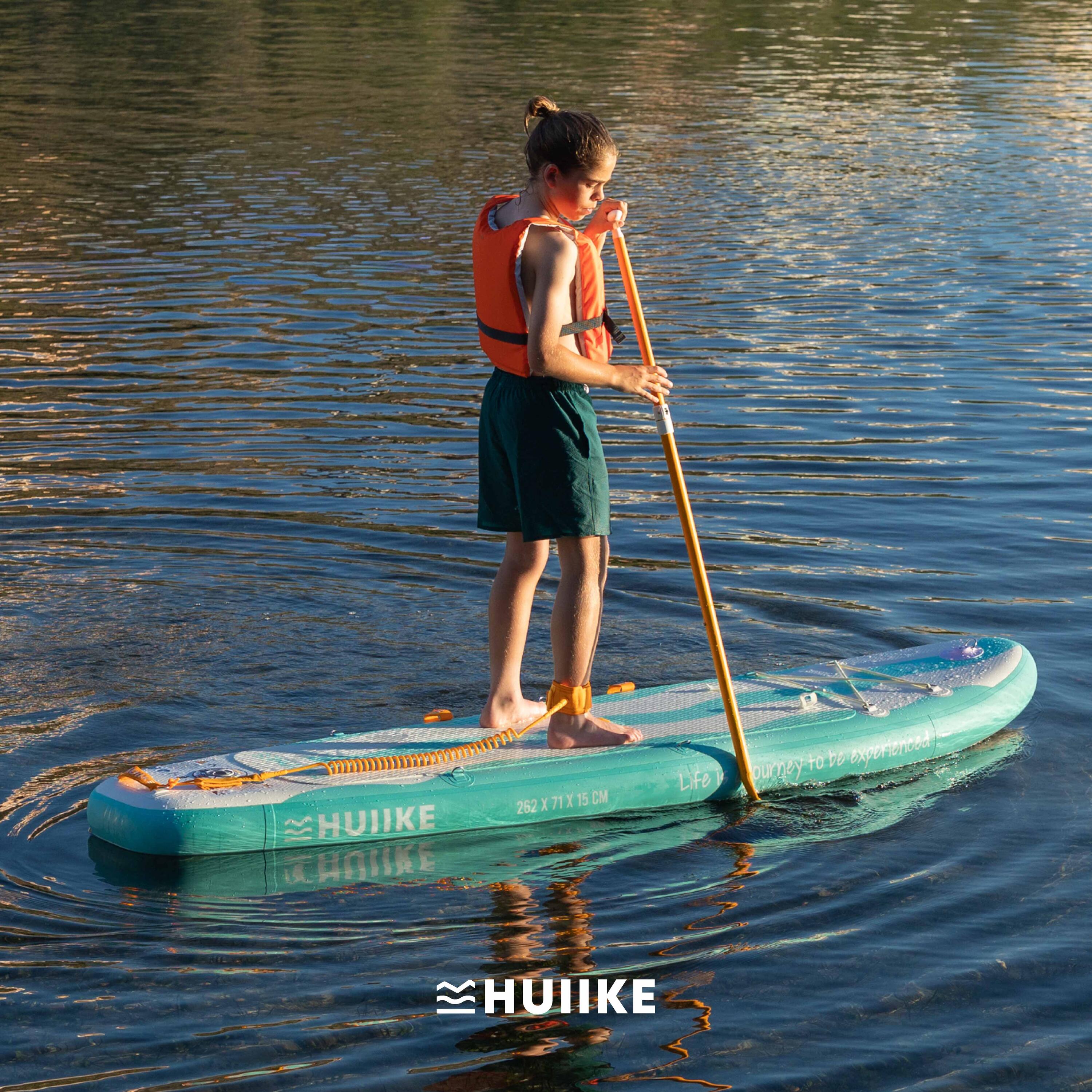 Paddle Gonflable Enfant 8’7” avec Accessoires, Jusqu’à 80 kg, Aqua 4/8
