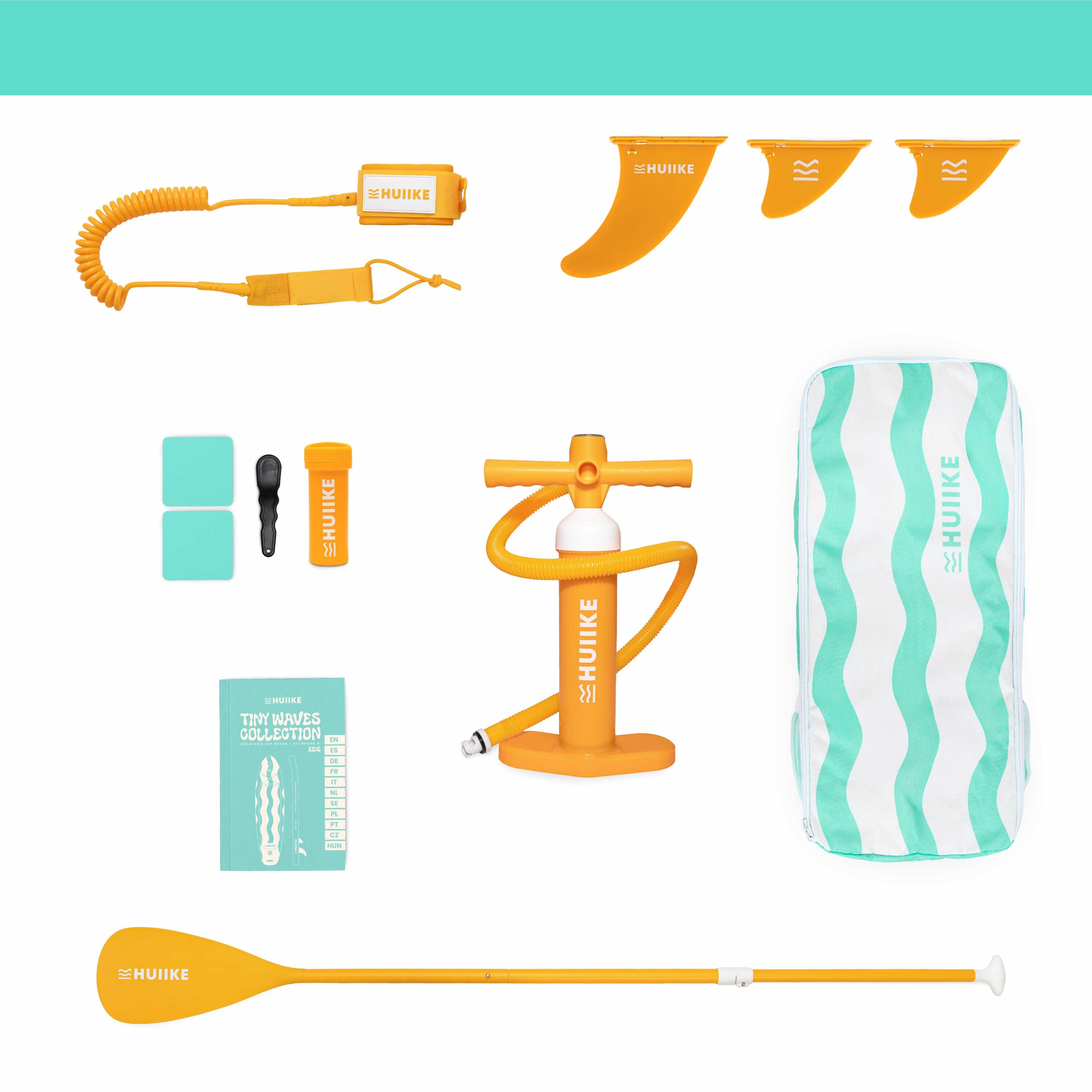 Paddle Gonflable Enfant 8’7” avec Accessoires, Jusqu’à 80 kg, Aqua 3/8