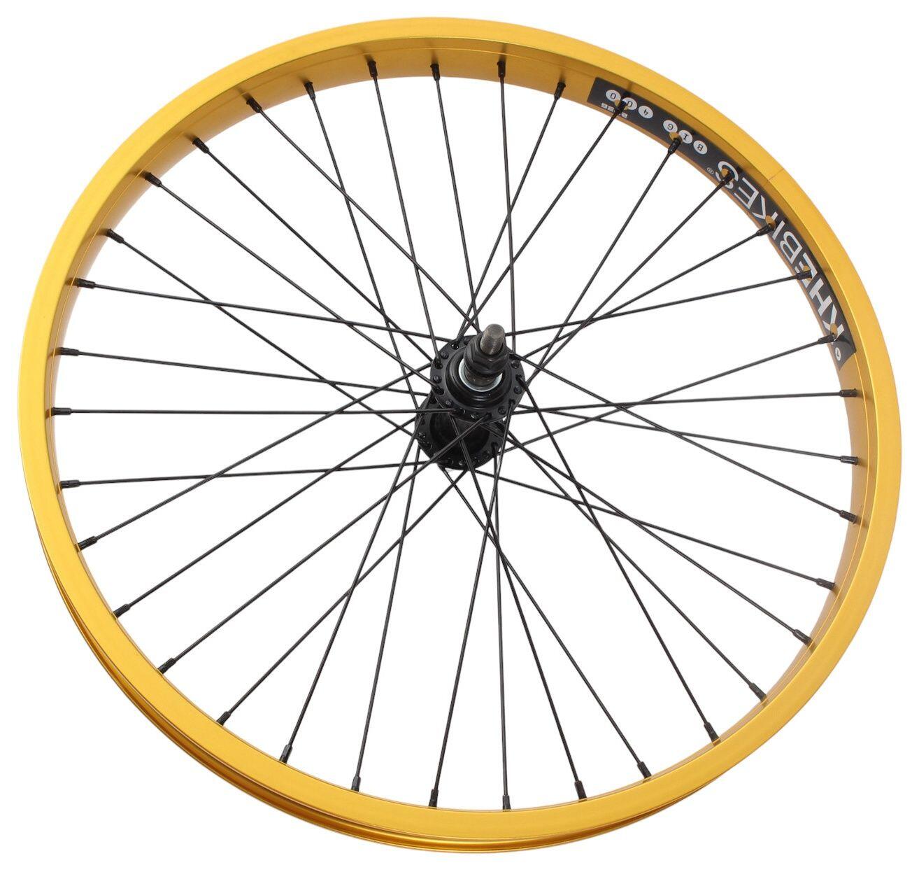 Ruota anteriore BMX KHE PRISM 20 pollici oro 7/7