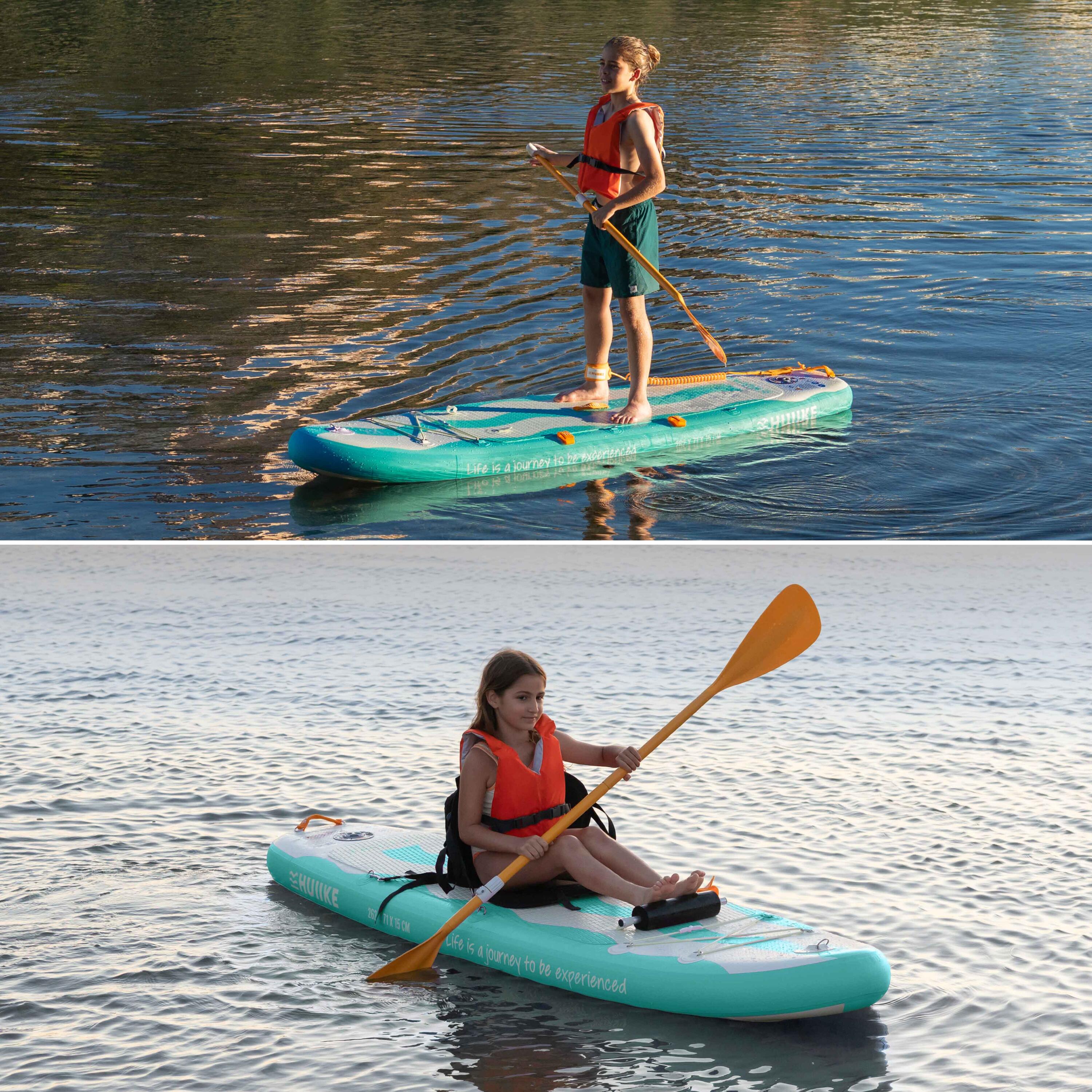 Paddle Gonflable Enfant 8’7” avec Accessoires, Jusqu’à 80 kg, Aqua 5/8