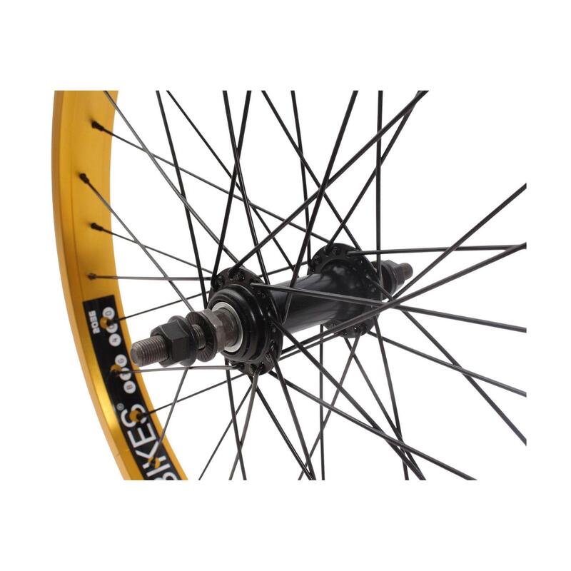 Roată față BMX KHE PRISM 20 inch aurie