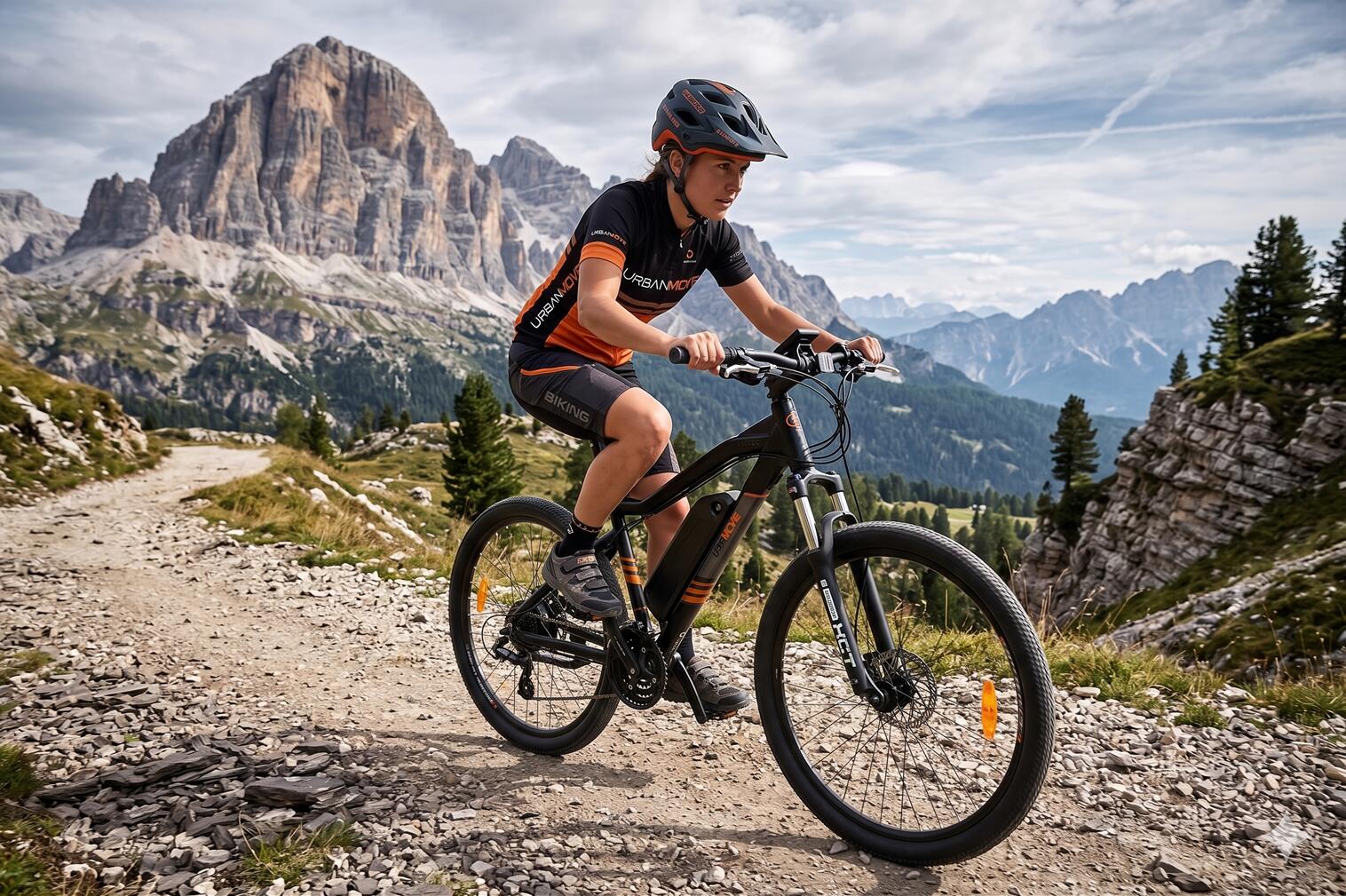 DENVER E200 URBAN TRAIL MTB FIETS 3/4