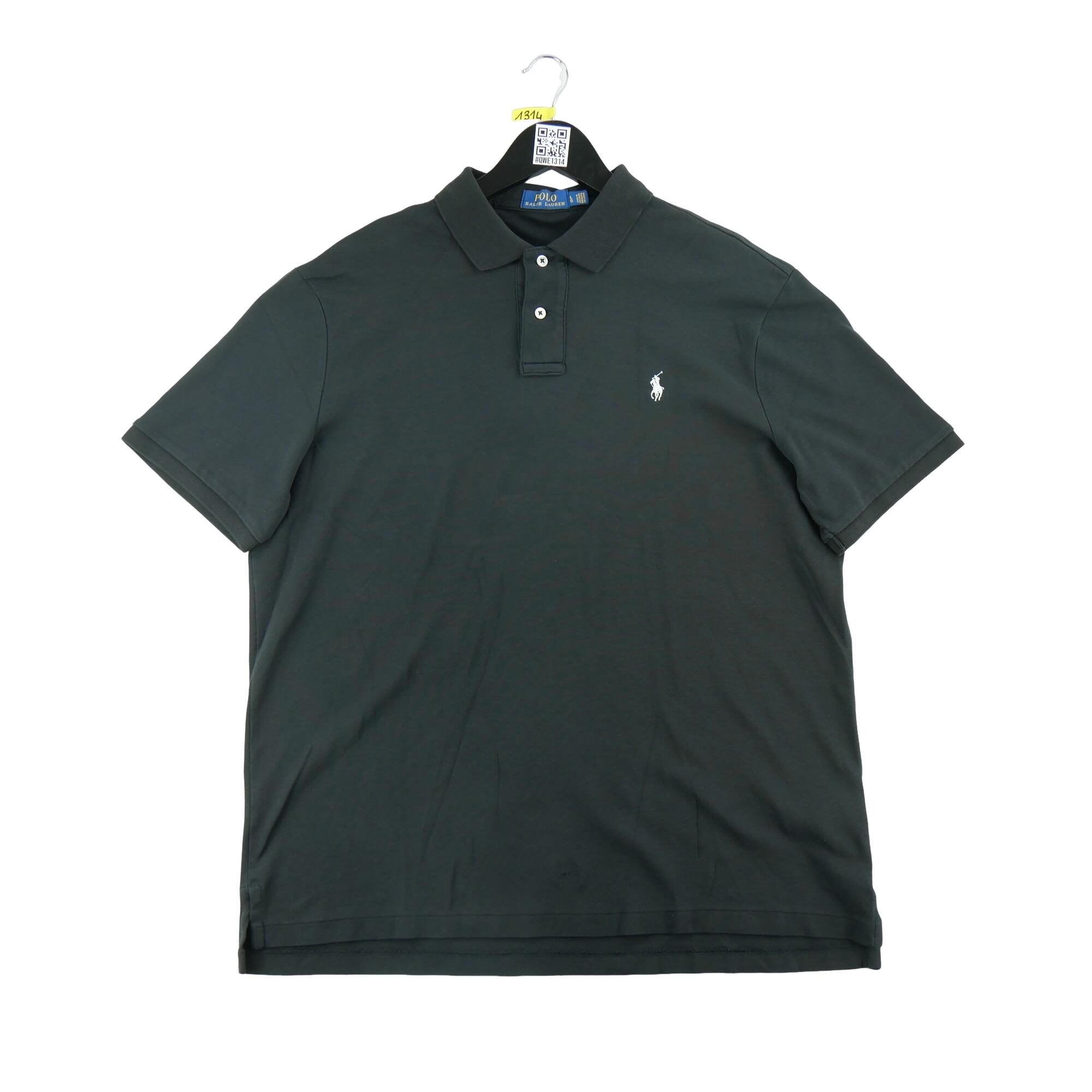 Tweedehands - Polo Ralph Lauren heren korte mouw zwart - Goede staat 2/7