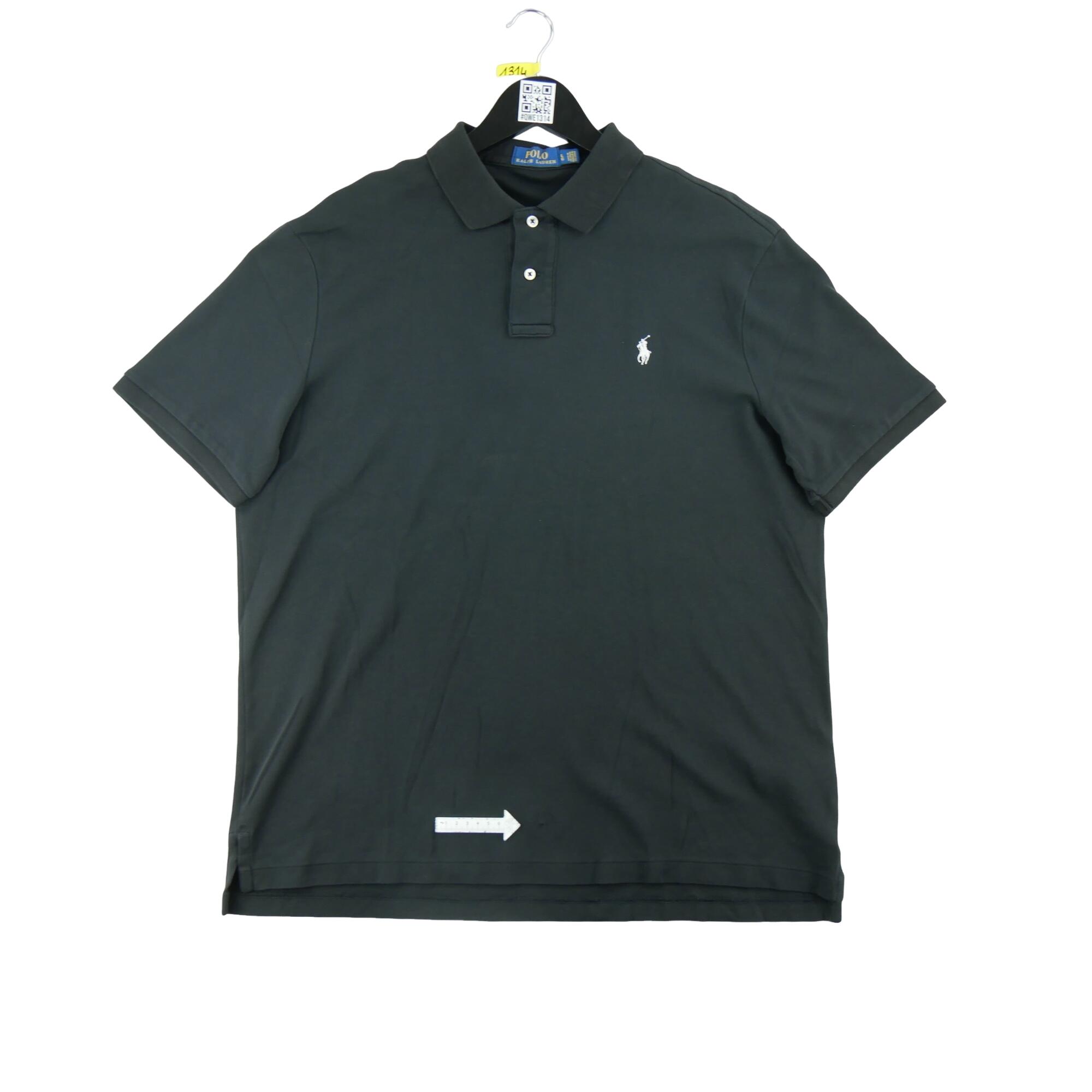 Tweedehands - Polo Ralph Lauren heren korte mouw zwart - Goede staat 5/7