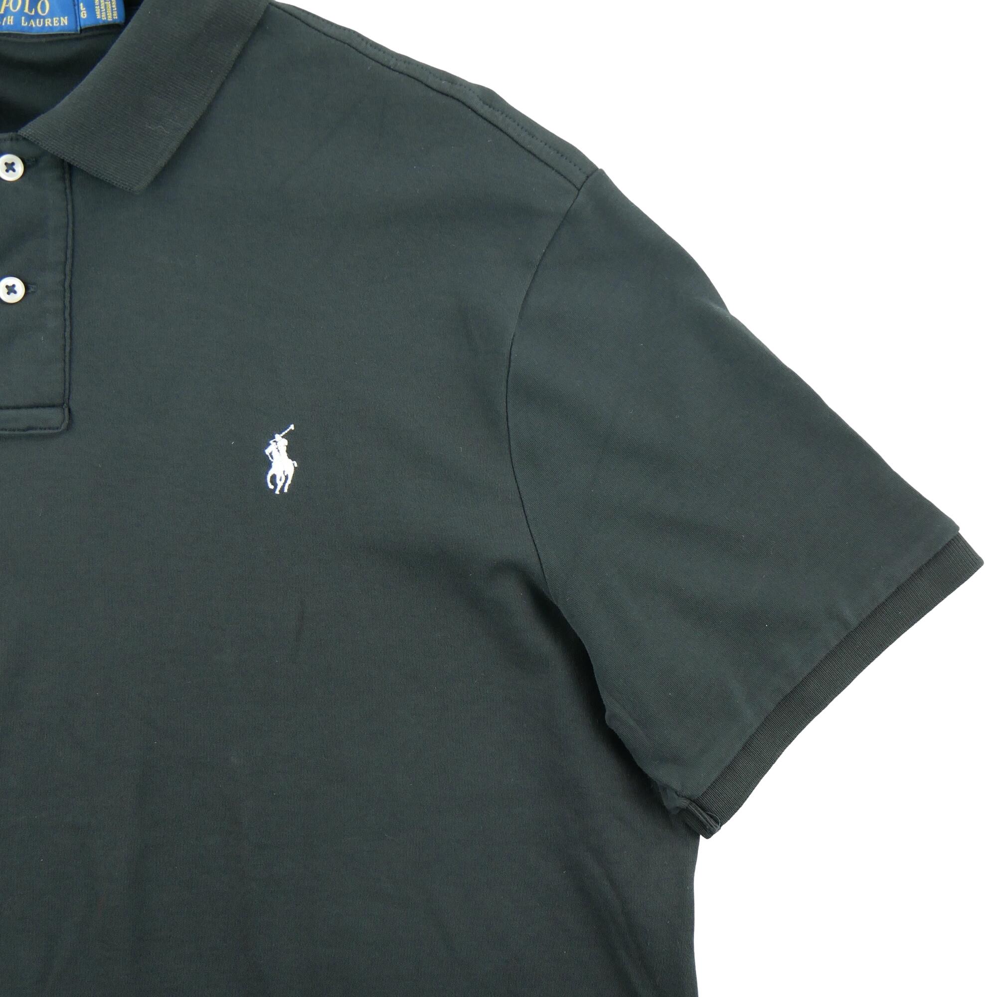 Tweedehands - Polo Ralph Lauren heren korte mouw zwart - Goede staat 4/7