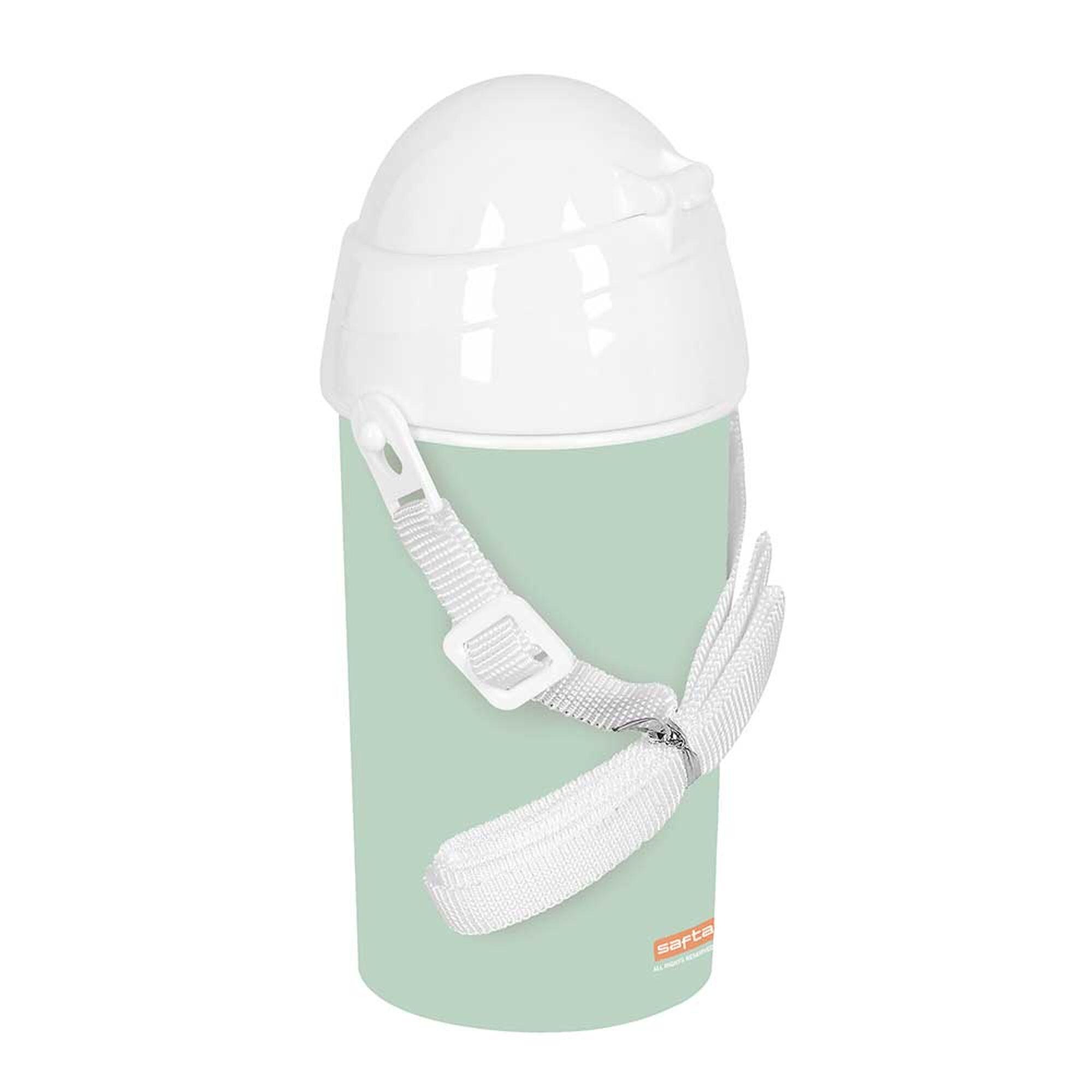 Borraccia Bambini con Pajita e Apertura Automática Zorrito Verde Menta 0,5 L 3/3
