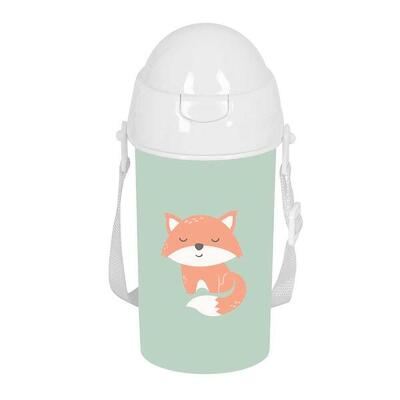 Borraccia Thermos Bambini Unicornio Rosa acciaio inossidabile con manico e