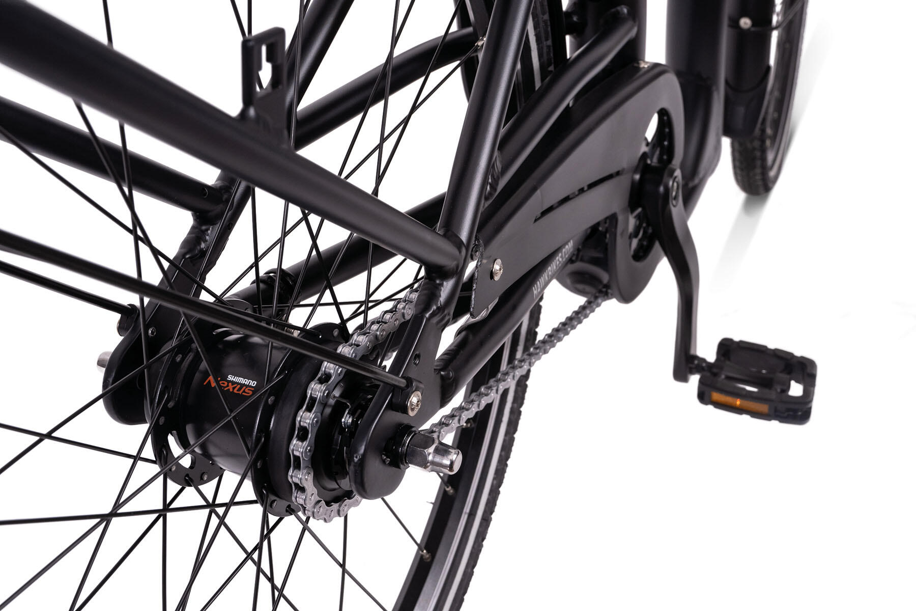 HAWK e-City Comfort Damen und Herren Tiefeinstiegs E-Bike 9/9