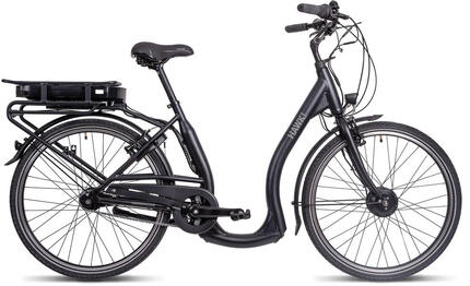 HAWK e-City Comfort Damen und Herren Tiefeinstiegs E-Bike