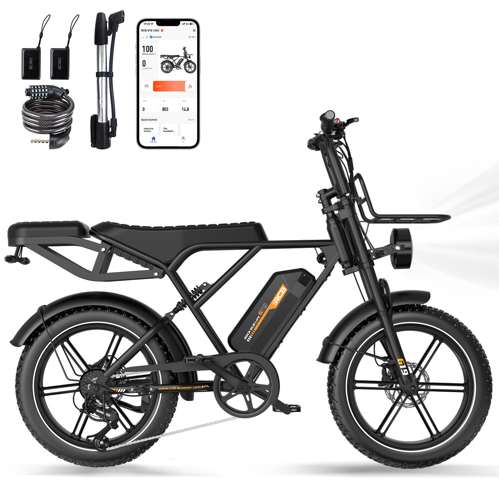 Rower elektryczny MTB G19 20