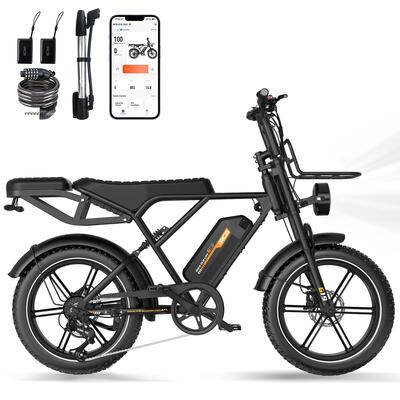 E-fiets lithium volwassenen rcb g19 koppelsensor, bereik 120-130km hydr.rem