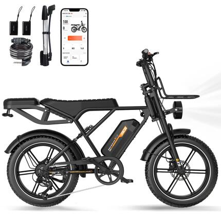 Vélo adulte lithium RCB G19 capteur couple, autonomie 120-130km frein hydr.