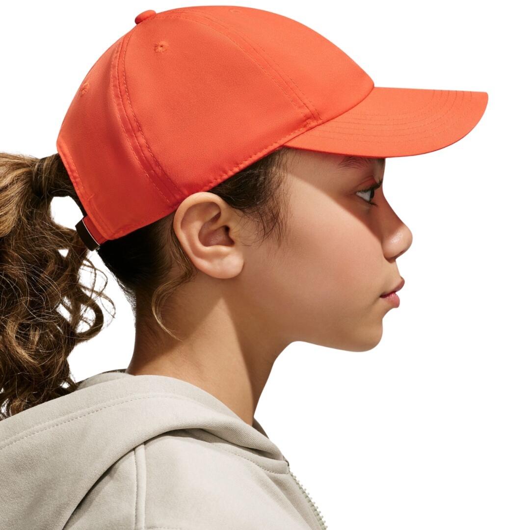 Nike czapka z daszkiem dri-fit club dla dzieci junior fb5064 842 pomarańczowa 2/6