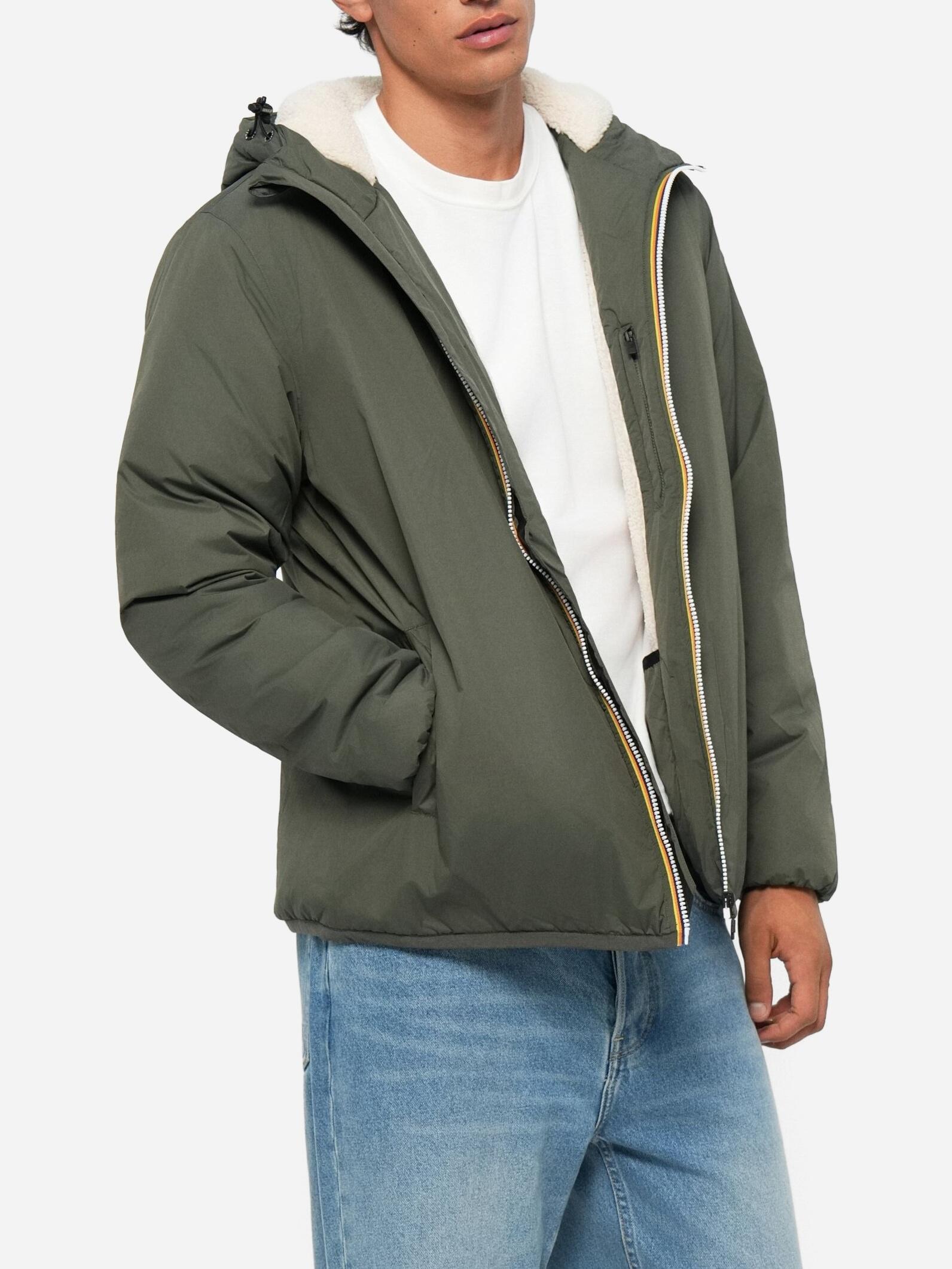 Blouson K-WAY 4.0 Claude Orsetto Wmr Green Blackish 3/5